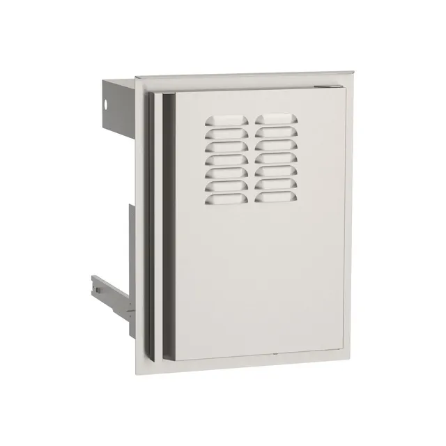 Vertical Door w/ Tank Tray & Louvers