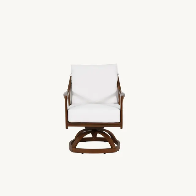 Berkeley Cushioned Dining Swivel Rocker
