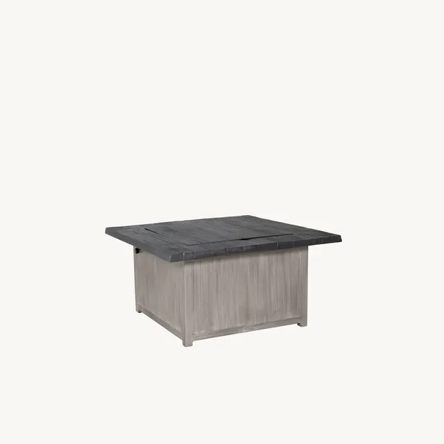 Antler Hill 44" Square Coffee Table With Firepit