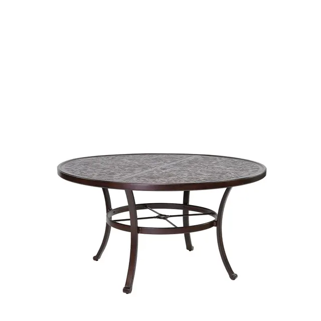 Vintage 54" Round Cast Top Dining Table