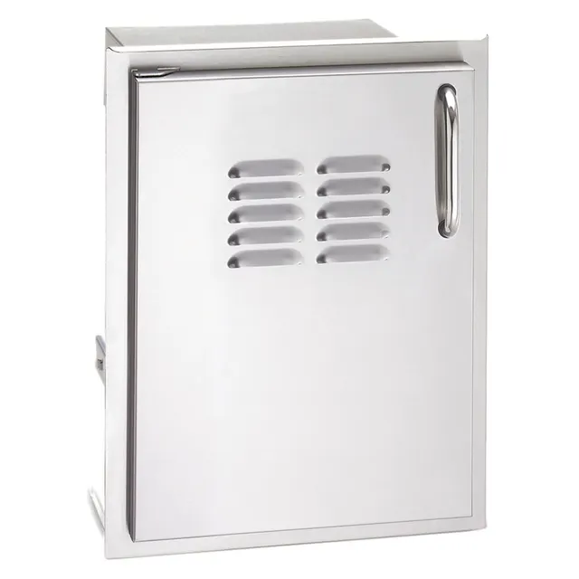 Single Access Door w/ Tank Tray & Louvers — Select 3-Series