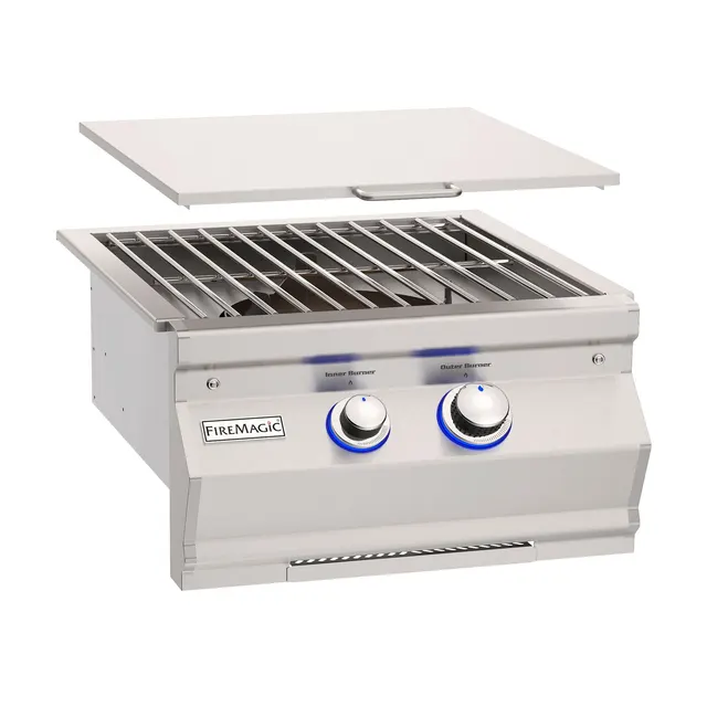 Aurora Power Burner with Stainless Steel Grid