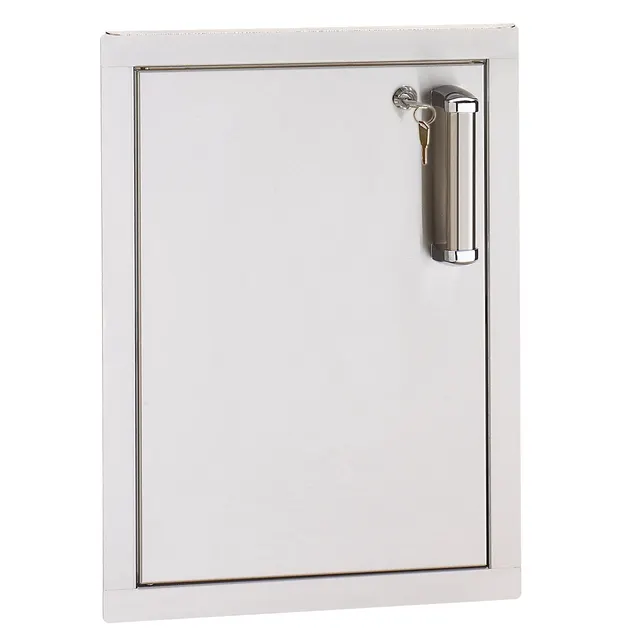 Horizontal Single Door — Premium Flush 5-Series (locking) (53914KSC-L)
