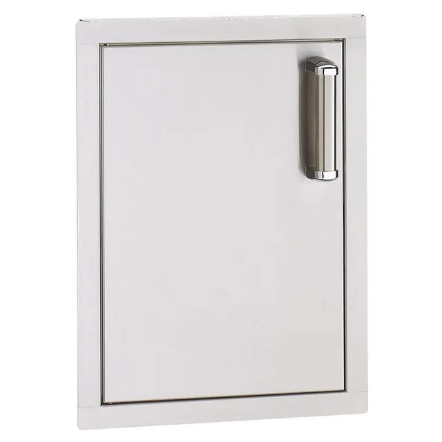 Vertical Single Door — Premium Flush 5-Series (53924SC-L)