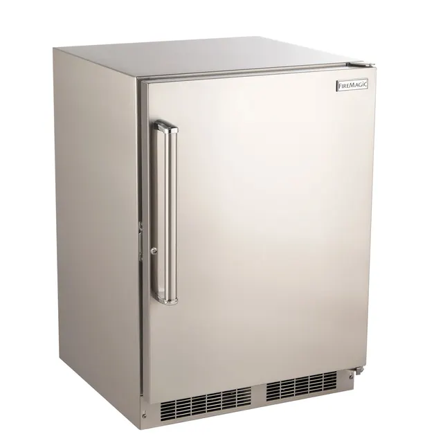 Outdoor Rated Refrigerator (w/ Stainless Steel Premium Door)