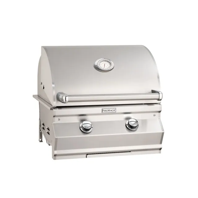 Choice C430i Built-In Gas Grill with analog thermometer