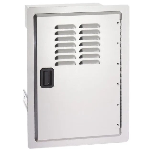 Single Access Door w/ Tank Tray & Louvers — Legacy 2-Series