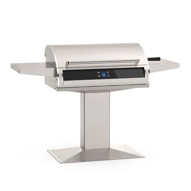 EL500s Accessible Ht. Patio Post-Mount Grill w/ One Control