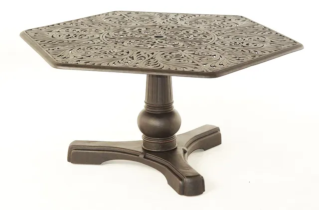 61" Chateau Hexagonal Dining Table