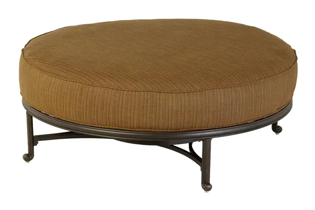 St. Augustine/Mayfair Estate 48" Round Ottoman