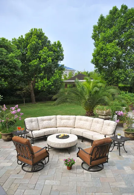 Mayfair Estate Crescent Sectional Sofa