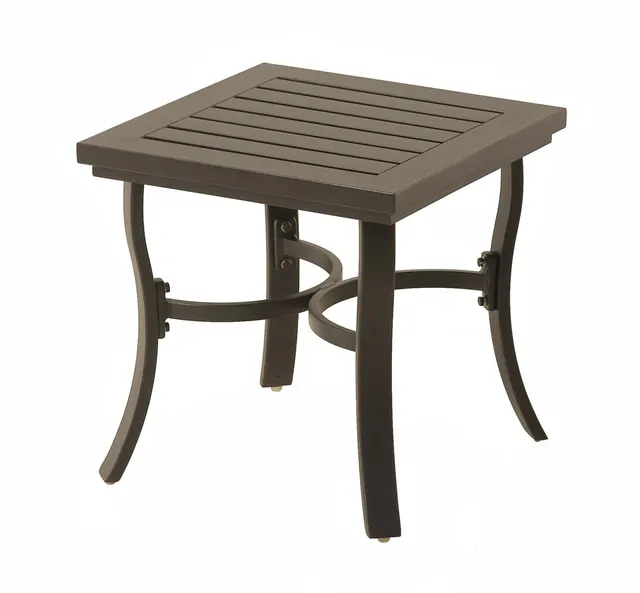 20" Square Slat Hudson End Table