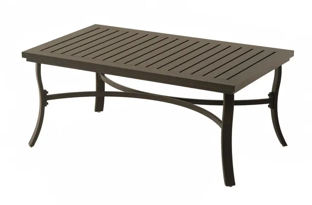 27x46 Rectangular Slat Hudson Coffee Table