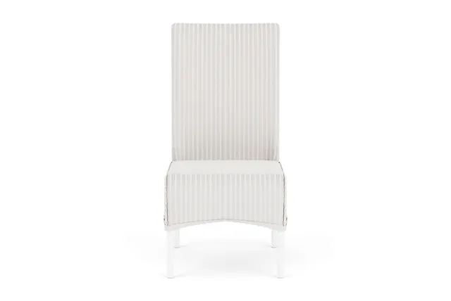 Lloyd Loom High Back Armless Dining Chair