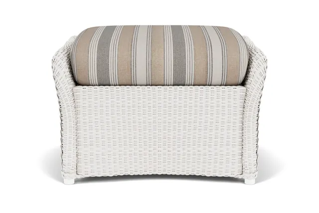 Weekend Retreat Woven Ottoman