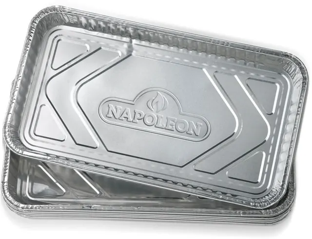 Napoleon Large Grease Drip Trays (14 x 8 inch) Pack of 5