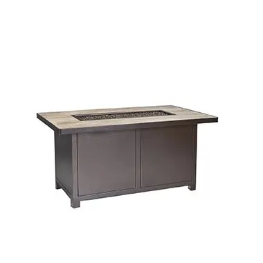 30x50 Rectangular Chat Capri Gas Fire Pit 5112-3050C