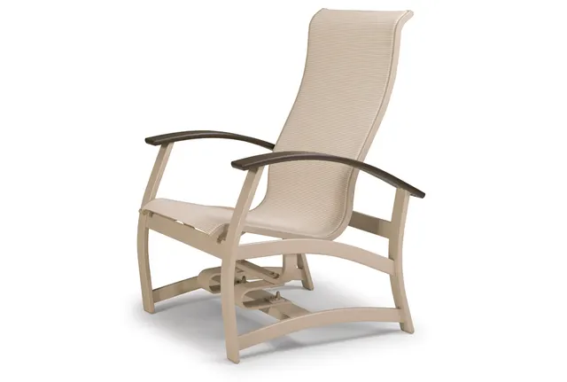 Hidden Motion Chat Height Chair w/ Polymer Arms