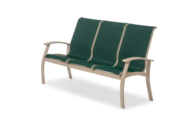Three-Seat Sofa w/ Polymer Accents