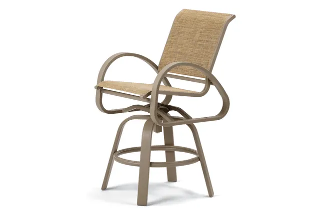 Balcony Height Swivel Café Chair