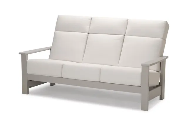 Supreme Three-Seat Sofa w/ Polymer Arms