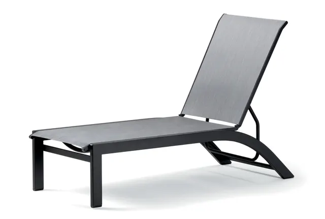 Stacking Armless Lay Flat Chaise