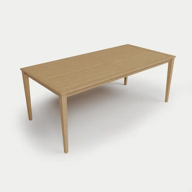 Solerno Teak Rectangular Dining Table