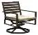 Avery Dining swivel rocker