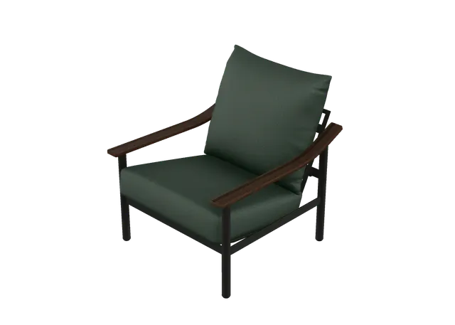 Arm Chair w/ Polymer Arms