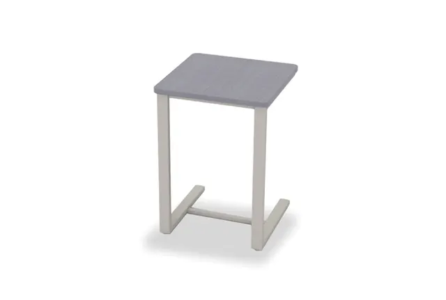 17.5" Square Rustic C End/Side Table