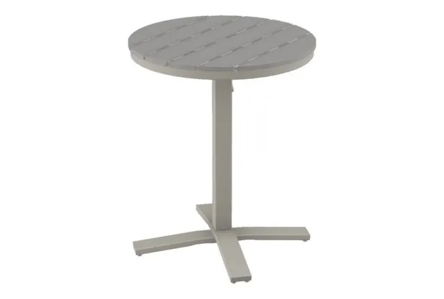 30" Round Balcony Height Pedestal Table w/ hole