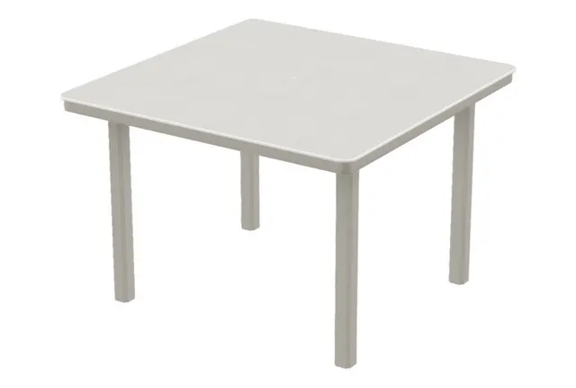 42" Square Dining Height Table w/ hole