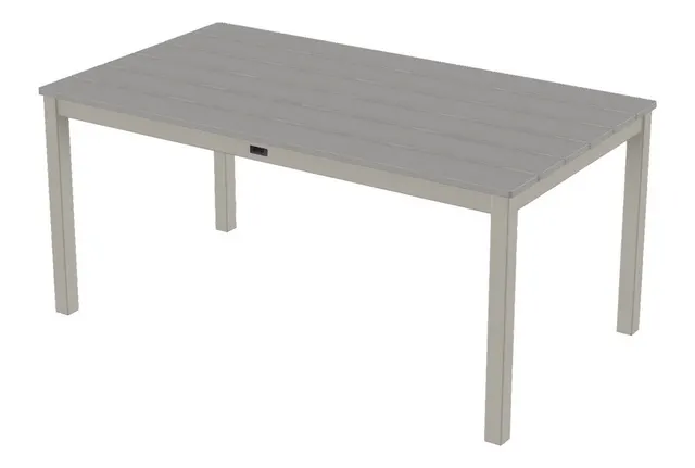 36" x 64" Rectangular Dining Height Parson Table w/ hole