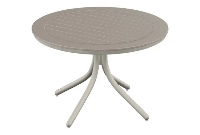 42" Round Dining Height Table w/ hole