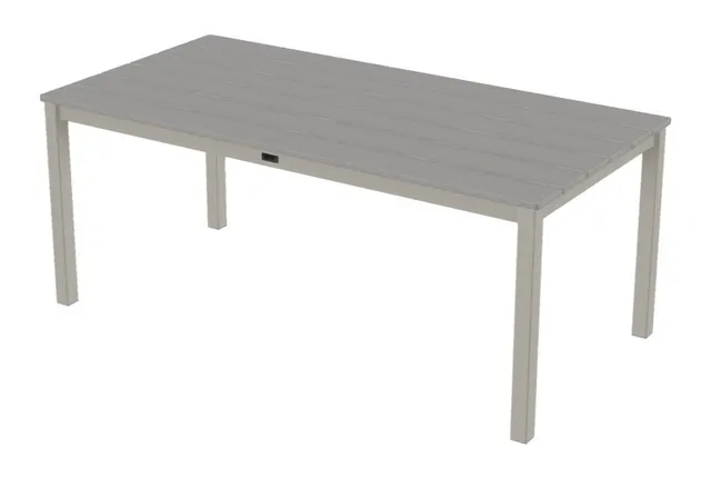 36" x 72" Rectangular Dining Height Parson Table w/ hole