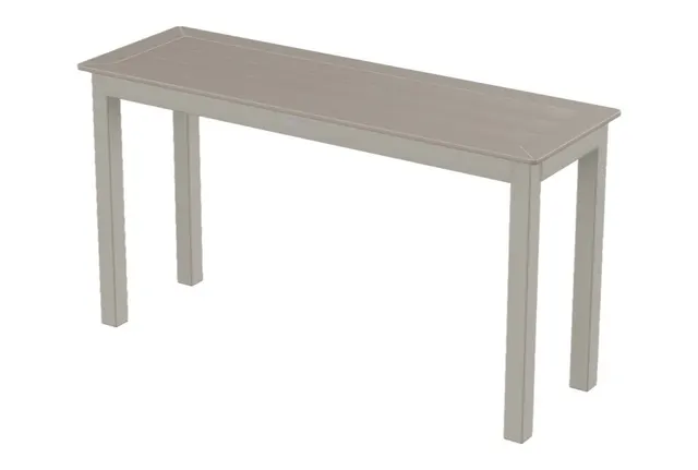 18"x54" Rectangular Dining Height Parson Table w/o hole