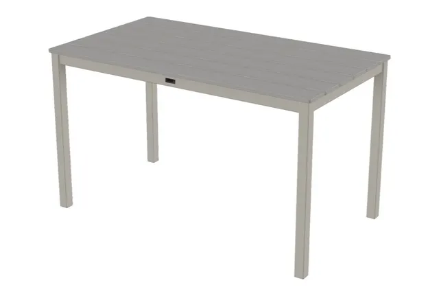 36" x 64" Rectangular Balcony Height Parson Table w/ hole