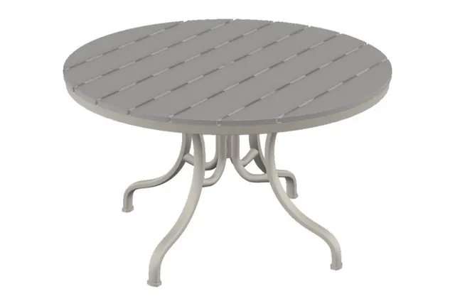 48" Round Dining Height Table w/ hole