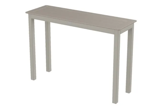 18"x54" Rectangular Balcony Height Parson Table w/o hole
