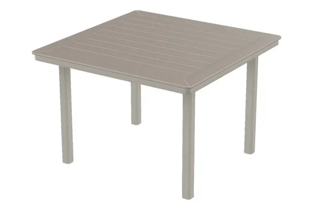 42" Square Dining Height Table w/ hole