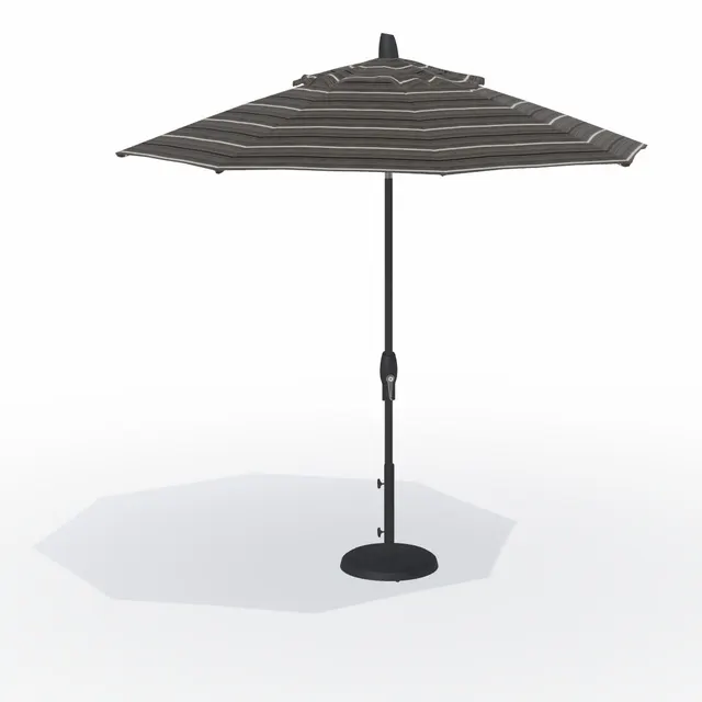 9' Auto Tilt Market Umbrella