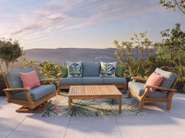 Miami 3-Piece Sofa Set