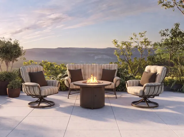 Monterra 3-Piece Urban Scale Seating Set