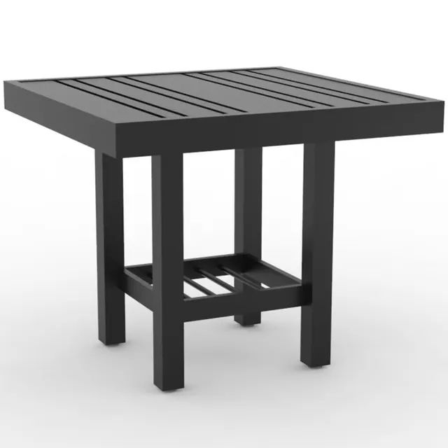 Tri-Slat Elite Square Side Table