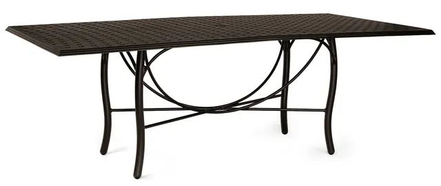 Thatch Tables Rectangular Dining Umbrella Table