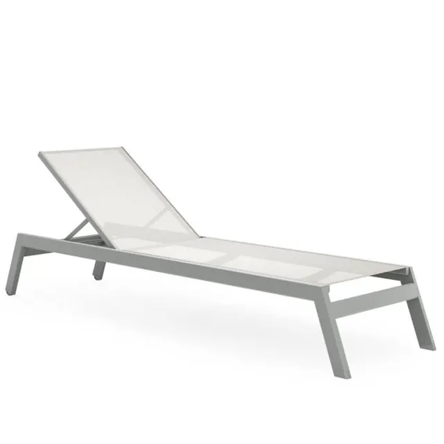 Palm Coast Palm Coast Sling Chaise Lounge 2.0 w/ Casters