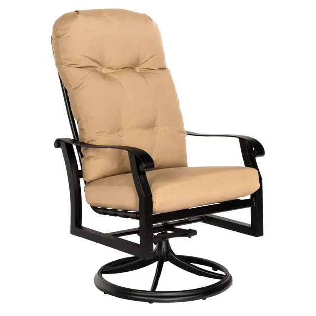 Cortland Cushion High-Back Swivel Rocker
