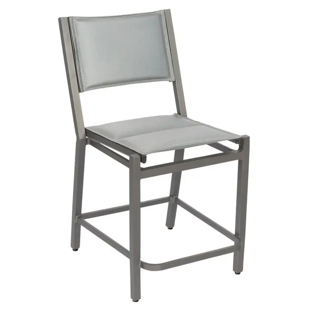 Palm Coast Padded Sling Counter Stool without Arms