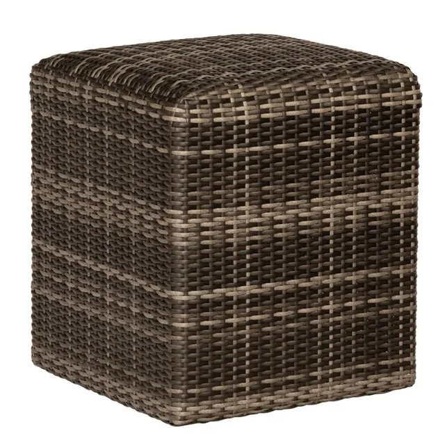 Reticulated Cube in Charcoal Gray