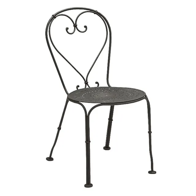 Parisienne Side Chair - Pattern Metal Seat